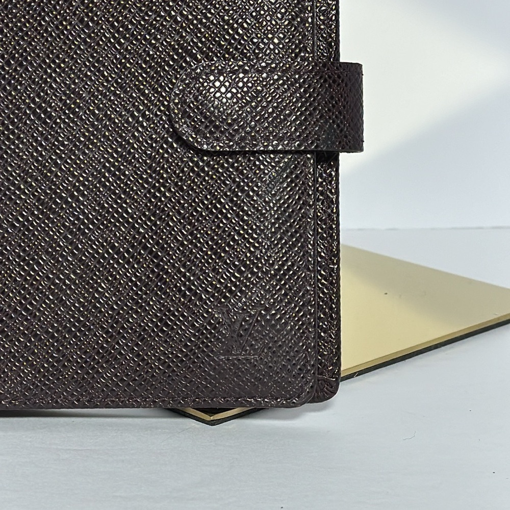 Authentic Louis Vuitton agenda in brown leather - project piece - Picture 2 of 12